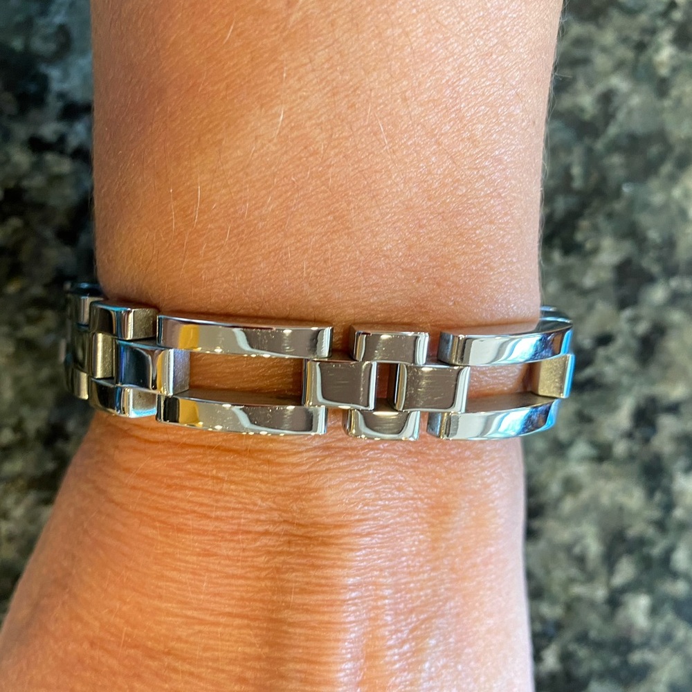 Stainless Steel Rolex Style men's Bracelet - Picture 2 of 10